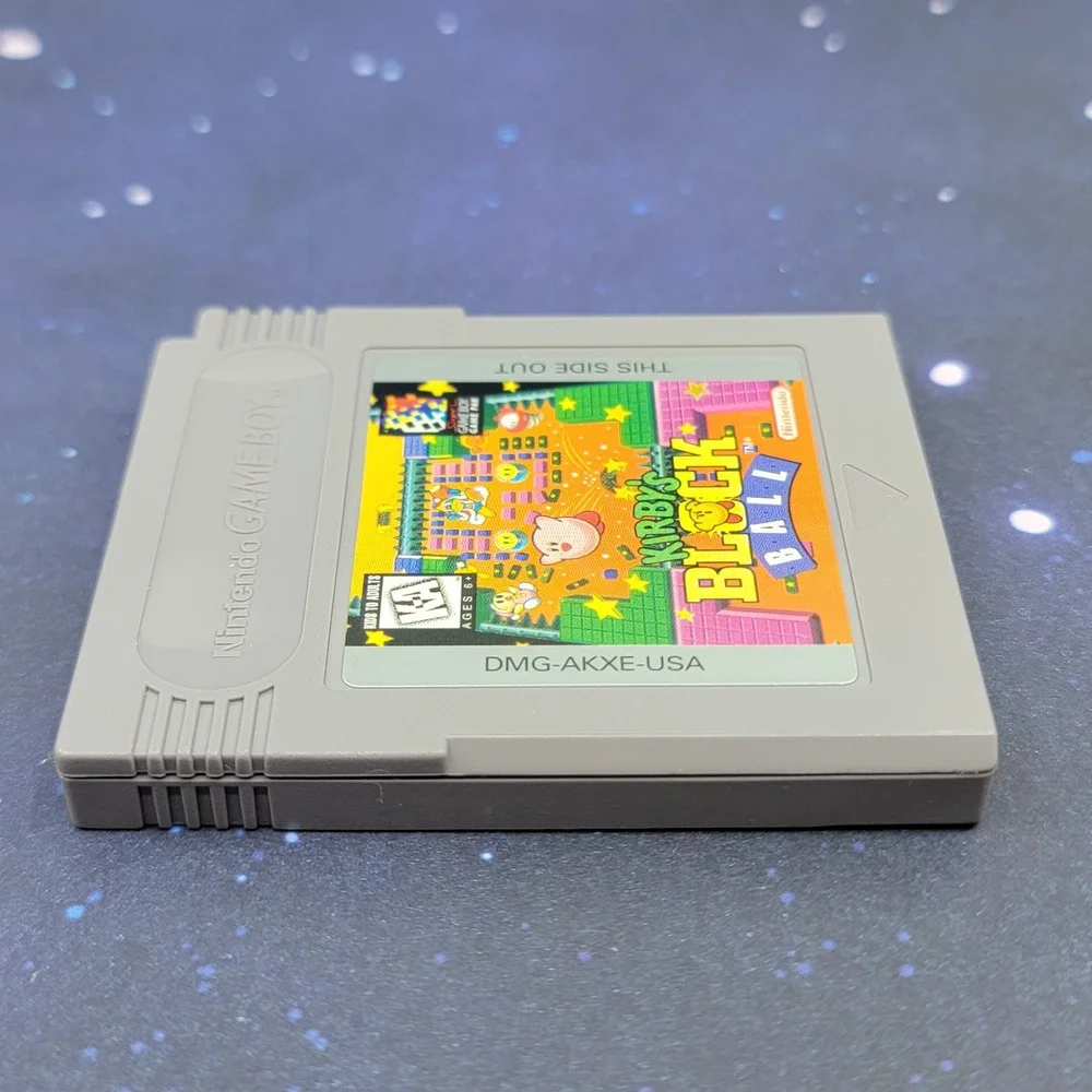 Kirby's Block Ball Nintendo Game Boy DMG-AKXE-USA Authentic Retro Video Game